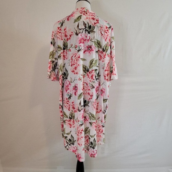 Show Me Your MuMu Brie Robe Pink Floral Kimono OS - Picture 4 of 10